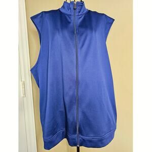 Pro Tour Men’s XL Golf Vest Blue Full Zip